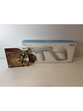 Legend of Zelda Link's Crossbow Training Wii with Zapper Gun Box